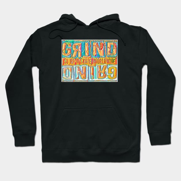 GRIND SPLASH Hoodie by Digz